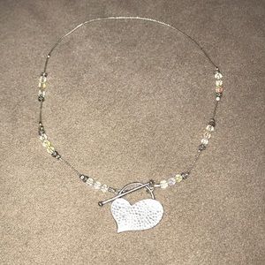 Silpada heart necklace